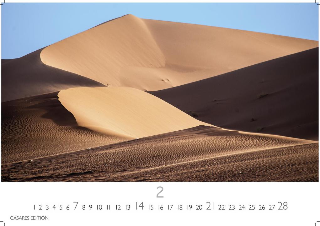 Weitere Ansicht: Sahara Kalender 2027 - Wandkalender | Fotokalender Afrika 24x35 cm - . mit 12 brillanten Fotos der Wüste