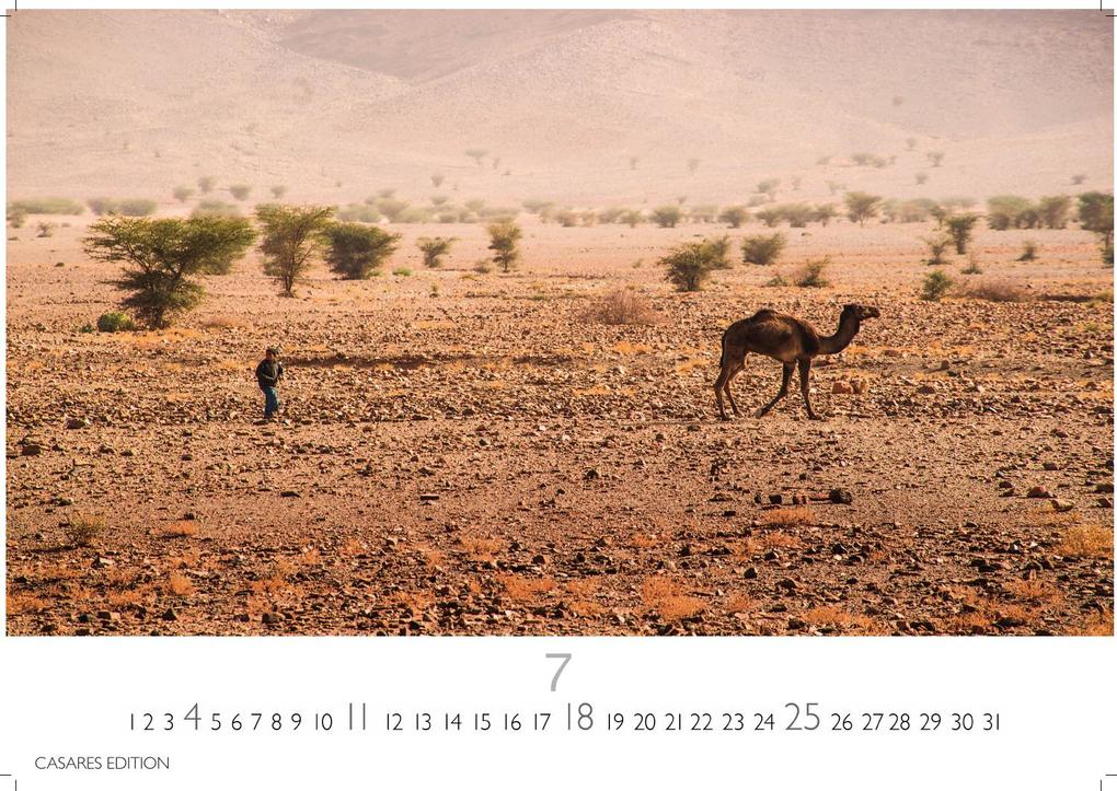 Weitere Ansicht: Sahara Kalender 2027 - Wandkalender | Fotokalender Afrika 24x35 cm - . mit 12 brillanten Fotos der Wüste