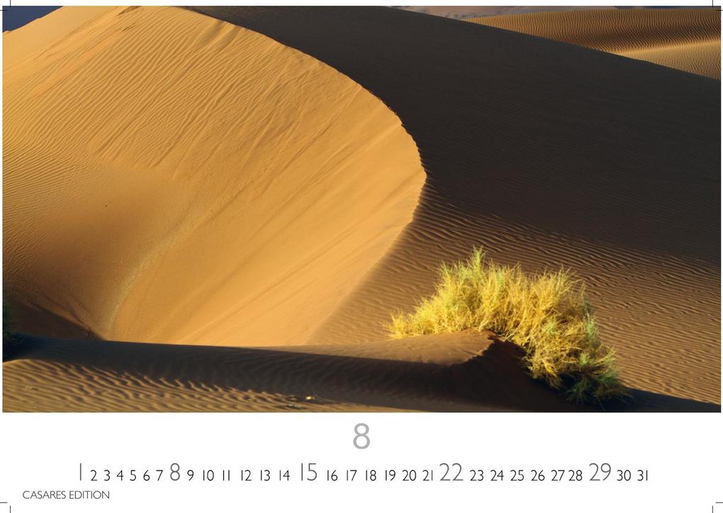 Weitere Ansicht: Sahara Kalender 2027 - Wandkalender | Fotokalender Afrika 24x35 cm - . mit 12 brillanten Fotos der Wüste