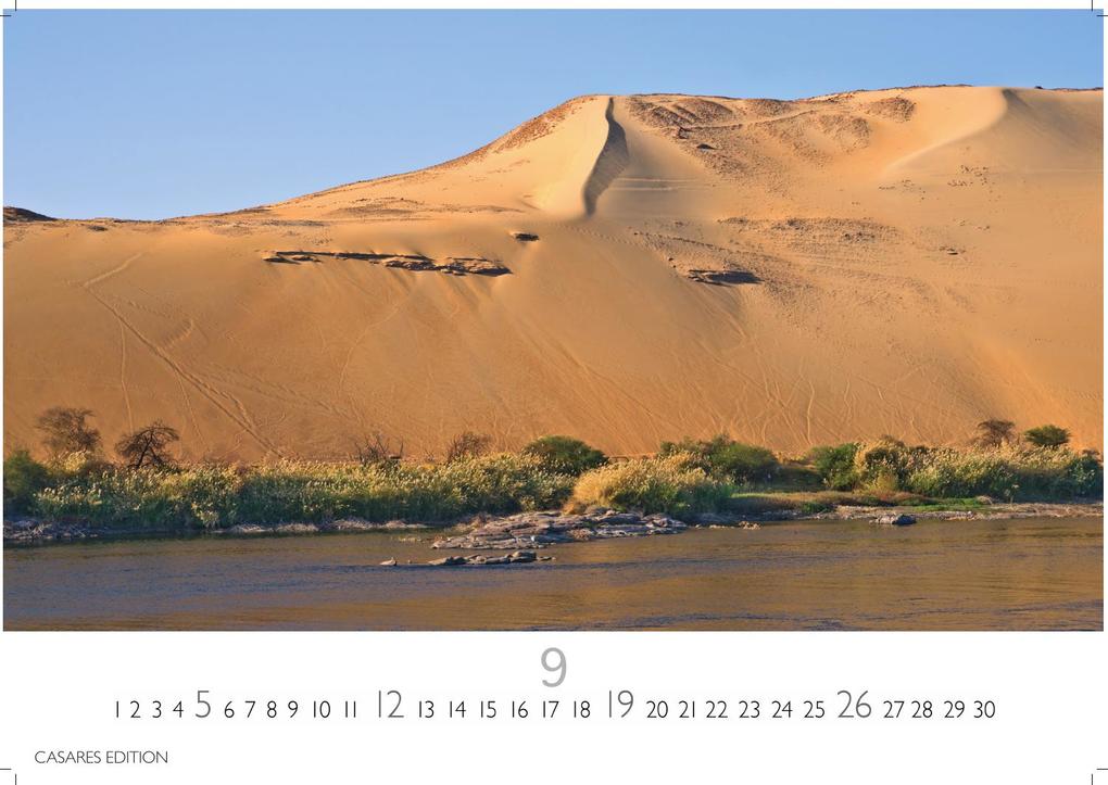Weitere Ansicht: Sahara Kalender 2027 - Wandkalender | Fotokalender Afrika 24x35 cm - . mit 12 brillanten Fotos der Wüste