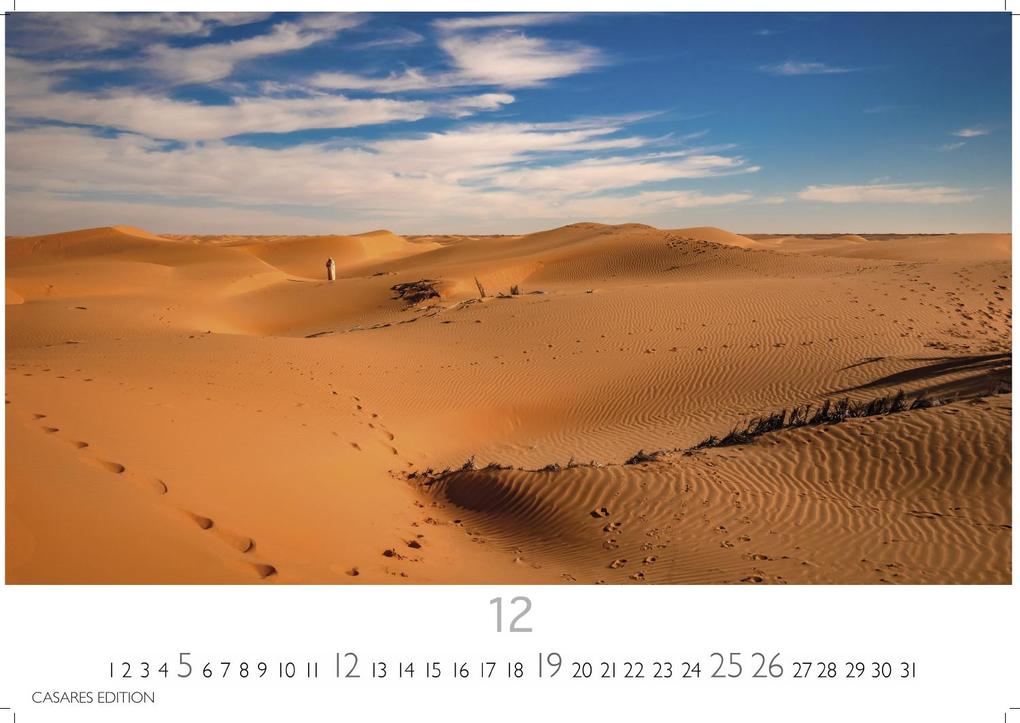 Weitere Ansicht: Sahara Kalender 2027 - Wandkalender | Fotokalender Afrika 24x35 cm - . mit 12 brillanten Fotos der Wüste