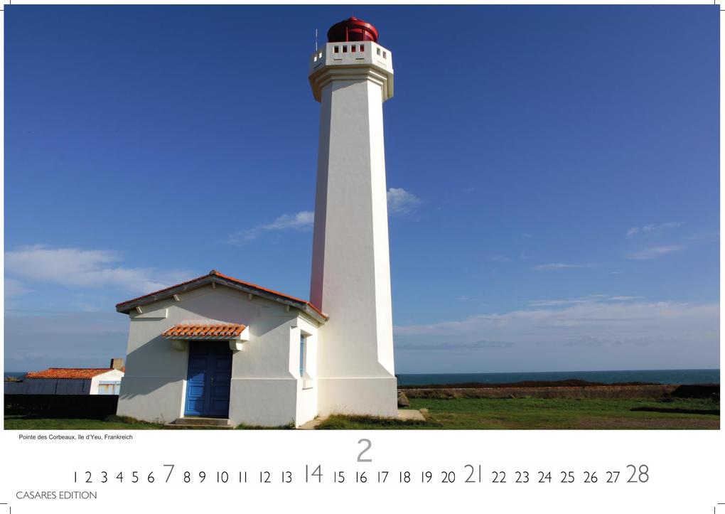 Weitere Ansicht: Leuchttürme Kalender 2027 - Wandkalender | Fotokalender Naturkalender 24x35cm - mit beeindruckenden Fotografien von Leuchttürmen weltweit.