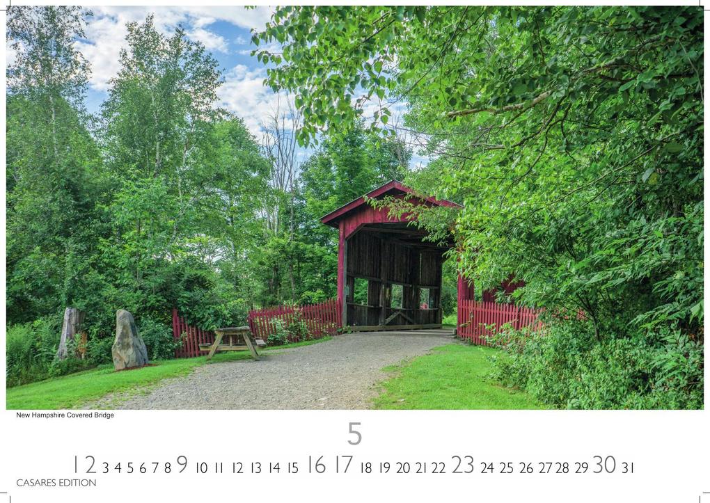 Weitere Ansicht: New England Kalender 2027 - Wandkalender | Fotokalender Nordamerika 35x50cm | mit 12 großformatigen Bildern dieser Region in Spitzenqualität.