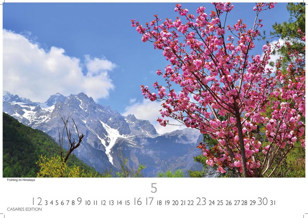 Weitere Ansicht: Nepal Kalender 2027 - Wandkalender | Fotokalender Asien 24x35cm - Atemberaubende Fotos der Himalaya-Gipfel, Tempel und heiligen Stätten Nepals