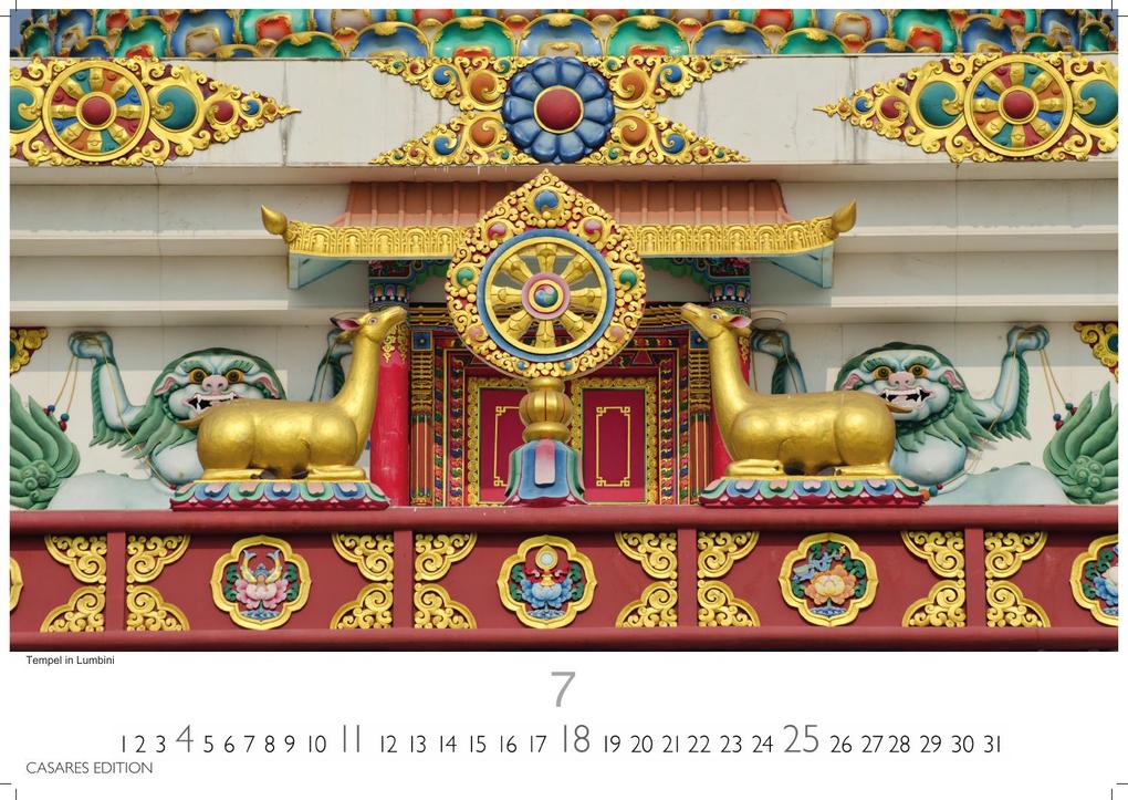 Weitere Ansicht: Nepal Kalender 2027 - Wandkalender | Fotokalender Asien 24x35cm - Atemberaubende Fotos der Himalaya-Gipfel, Tempel und heiligen Stätten Nepals