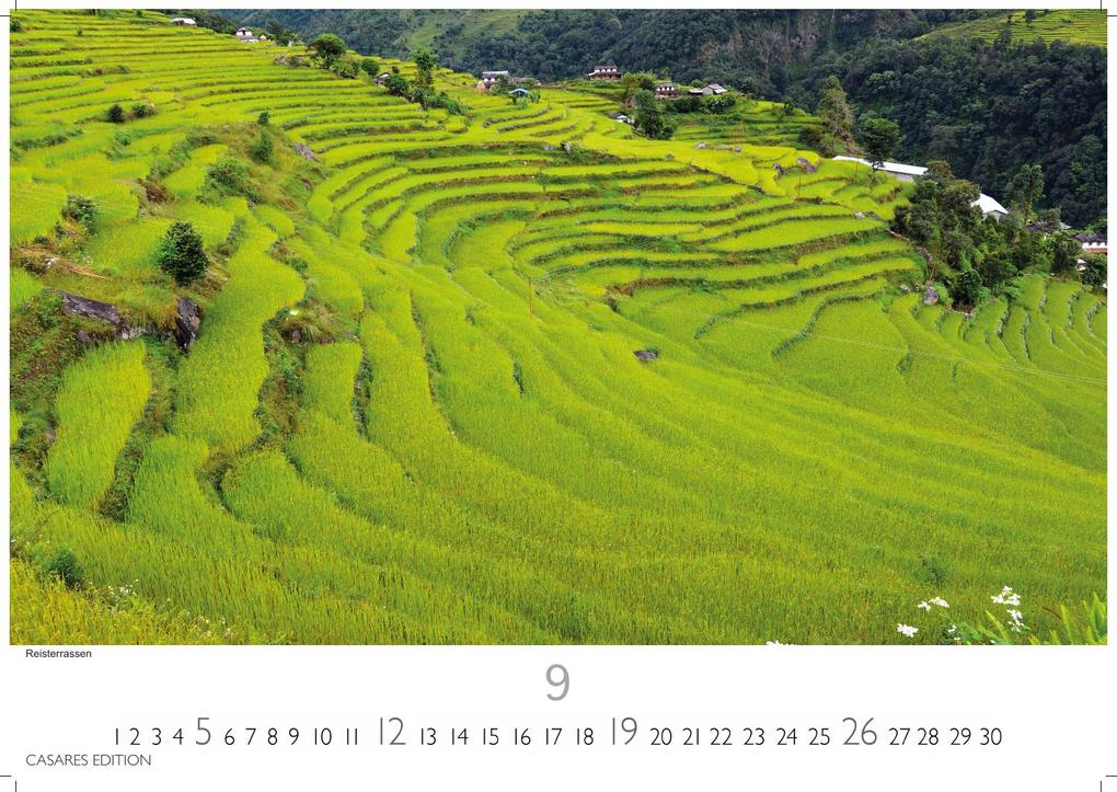 Weitere Ansicht: Nepal Kalender 2027 - Wandkalender | Fotokalender Asien 24x35cm - Atemberaubende Fotos der Himalaya-Gipfel, Tempel und heiligen Stätten Nepals