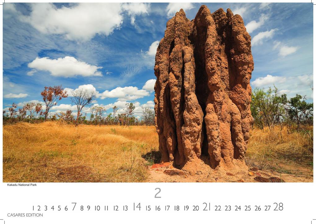 Weitere Ansicht: Australien Kalender 2027 - Wandkalender | Fotokalender Ozeanien 35x50cm - 12 atemberaubende Landschaften aus Down Under, perfekt als Geschenk & Wanddeko