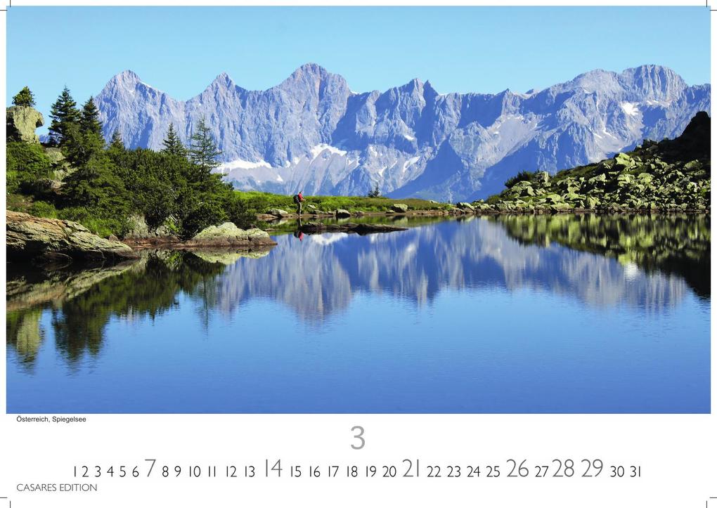 Weitere Ansicht: Alpen Kalender 2027 - Wandkalender | Fotokalender | Alpenkalender | Alpenländer 24x35cm - Hochwertiger . mit atemberaubenden Bergmotiven, Perfekt für Naturliebhaber & Bergfans"