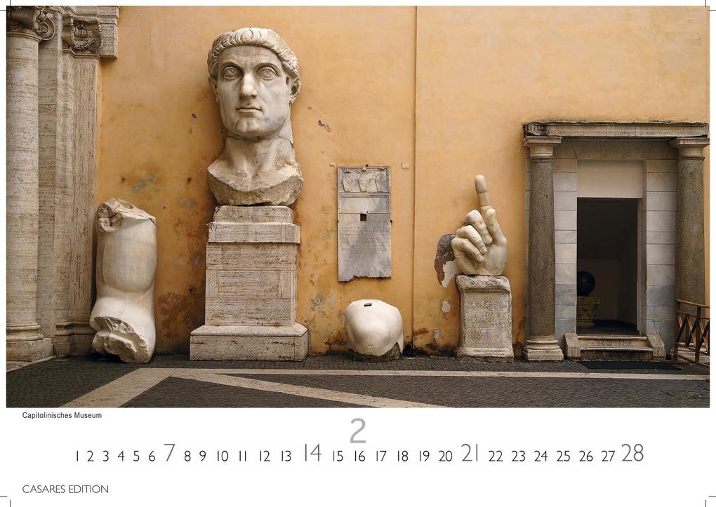 Weitere Ansicht: Rom Kalender 2027 - Wandkalender | Fotokalender Italien 24x35 cm - mit den schönsten Motiven der Ewigen Stadt | Kolosseum, Petersdom, Tiber, Pantheon.