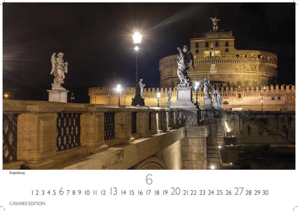 Weitere Ansicht: Rom Kalender 2027 - Wandkalender | Fotokalender Italien 24x35 cm - mit den schönsten Motiven der Ewigen Stadt | Kolosseum, Petersdom, Tiber, Pantheon.