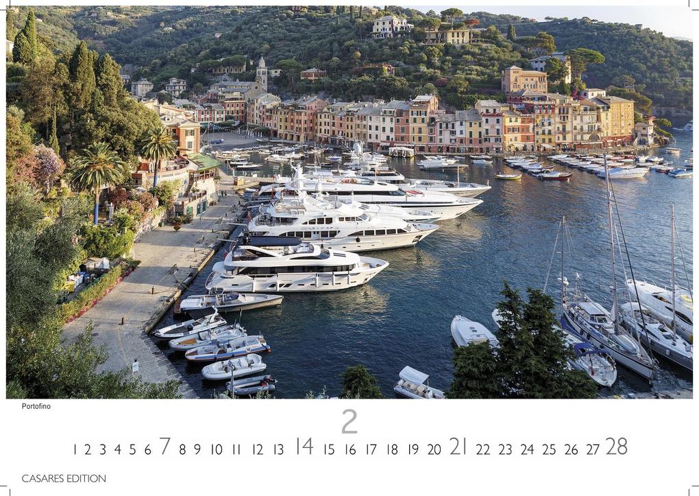 Weitere Ansicht: Italien Kalender 2027 - Wandkalender | Fotokalender Italien 35x50 cm im Großformat mit 12 traumhaften Motiven der Reisedestination Italien