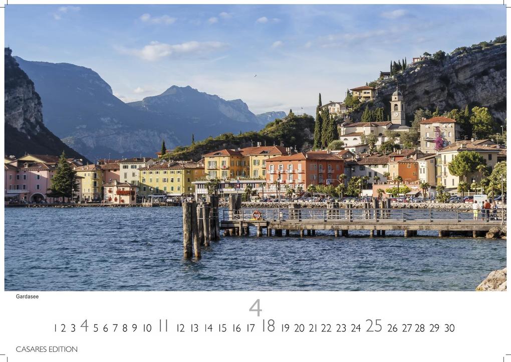 Weitere Ansicht: Italien Kalender 2027 - Wandkalender | Fotokalender Italien 35x50 cm im Großformat mit 12 traumhaften Motiven der Reisedestination Italien