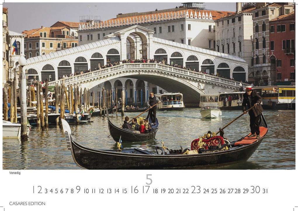 Weitere Ansicht: Italien Kalender 2027 - Wandkalender | Fotokalender Italien 35x50 cm im Großformat mit 12 traumhaften Motiven der Reisedestination Italien