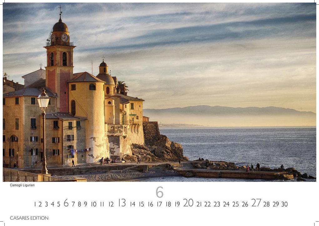 Weitere Ansicht: Italien Kalender 2027 - Wandkalender | Fotokalender Italien 35x50 cm im Großformat mit 12 traumhaften Motiven der Reisedestination Italien