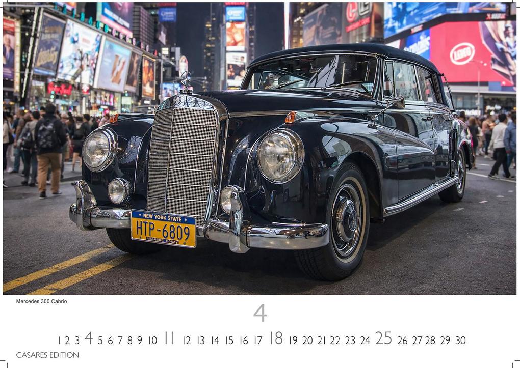 Weitere Ansicht: Mercedes Classic Cars Kalender 2027 - Wandkalender | Fotokalender Oldtimer 24x35cm - Mercedes Oldtimer - Eleganz & Geschichte im Kalenderformat