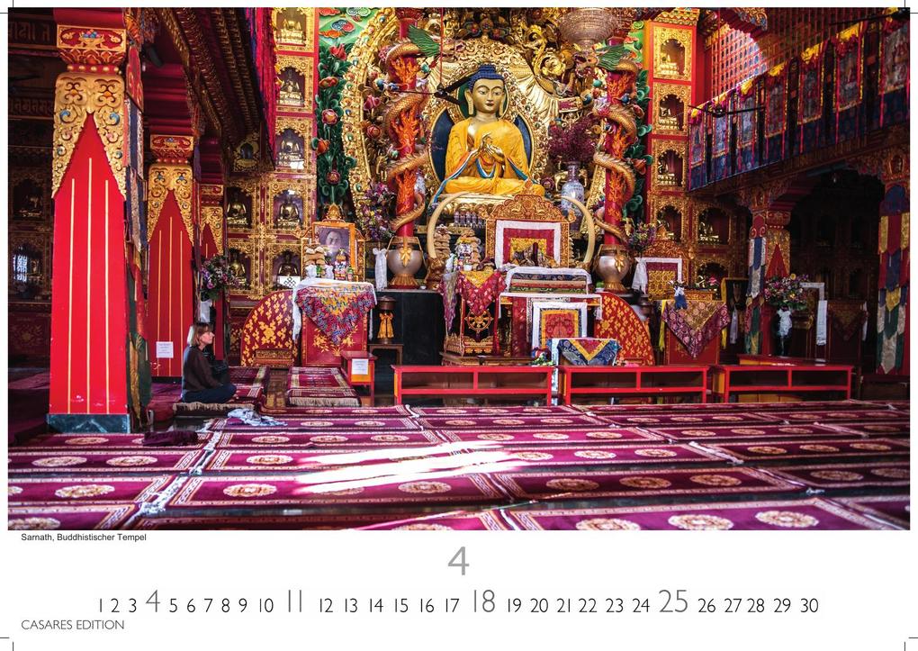 Weitere Ansicht: Indien Kalender 2027 - Wandkalender | Fotokalender Asien 35x50cm Grosses Format - Entdecken Sie die vielfältige Kultur Indiens in 12 faszinierenden Fotos