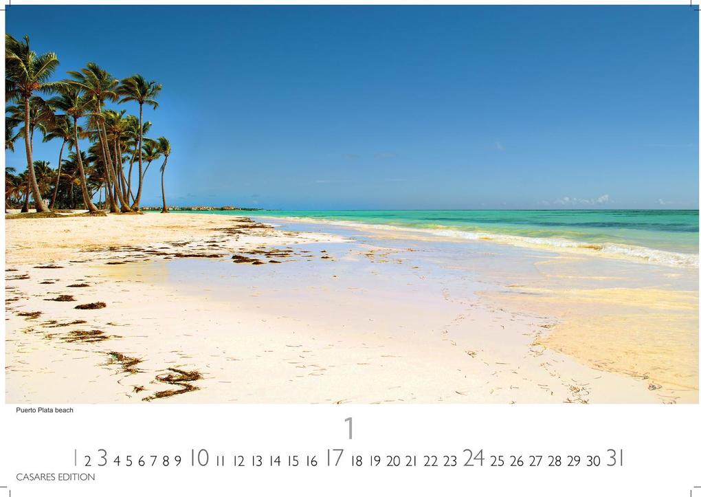 Weitere Ansicht: Dominikanische Republik Kalender 2027 - Wandkalender | Fotokalender Karibik 24x35cm - Bildkalender mit exotischen Motiven, ideal für Strandfans, Weltenbummler & Karibikträumer