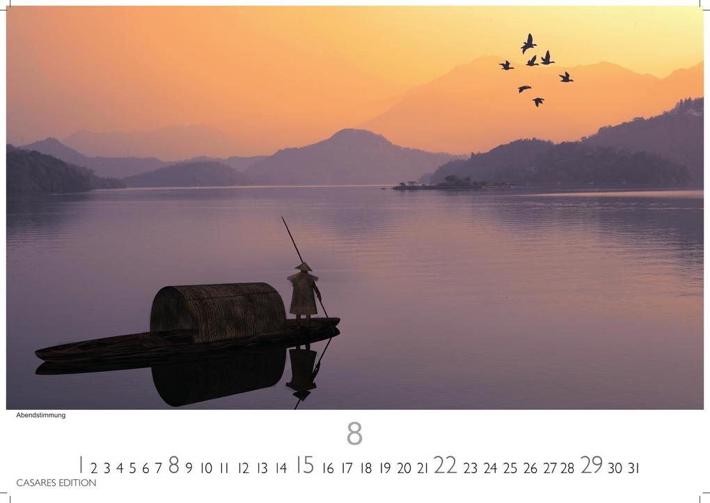 Weitere Ansicht: China Kalender 2027 - Wandkalender | Fotokalender Asien 35x50cm Grosses Format - Wundervolle Landschaften | Tradition und Moderne in 12 faszinierenden Fotos,Perfekt für China-Liebhaber