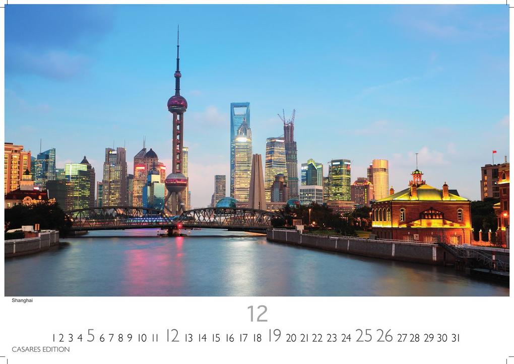 Weitere Ansicht: China Kalender 2027 - Wandkalender | Fotokalender Asien 35x50cm Grosses Format - Wundervolle Landschaften | Tradition und Moderne in 12 faszinierenden Fotos,Perfekt für China-Liebhaber
