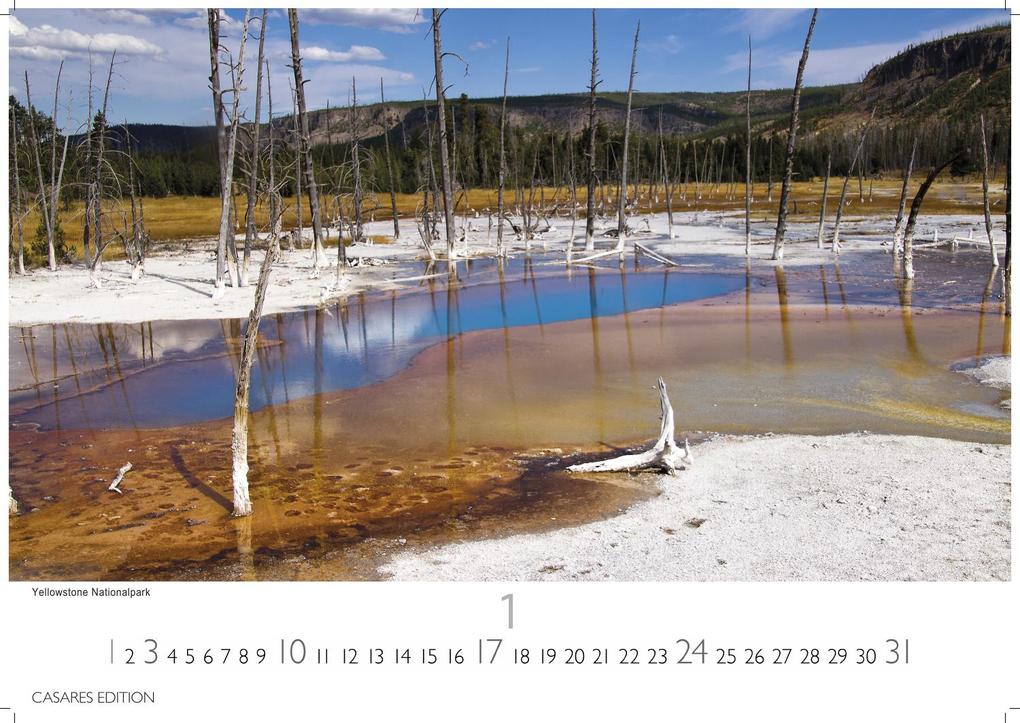 Weitere Ansicht: Nationalparks USA Kalender 2027 - Wandkalender | Fotokalender Nordamerika 35x50cm - Beeindruckende Landschaften & Wildnis auf 12 Monatsblättern, dekorativ & inspirierend