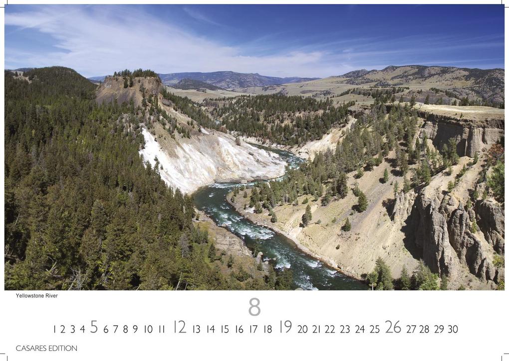 Weitere Ansicht: Nationalparks USA Kalender 2027 - Wandkalender | Fotokalender Nordamerika 35x50cm - Beeindruckende Landschaften & Wildnis auf 12 Monatsblättern, dekorativ & inspirierend