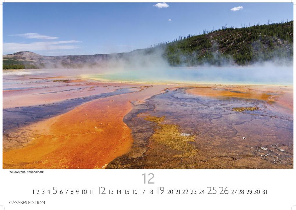 Weitere Ansicht: Nationalparks USA Kalender 2027 - Wandkalender | Fotokalender Nordamerika 35x50cm - Beeindruckende Landschaften & Wildnis auf 12 Monatsblättern, dekorativ & inspirierend