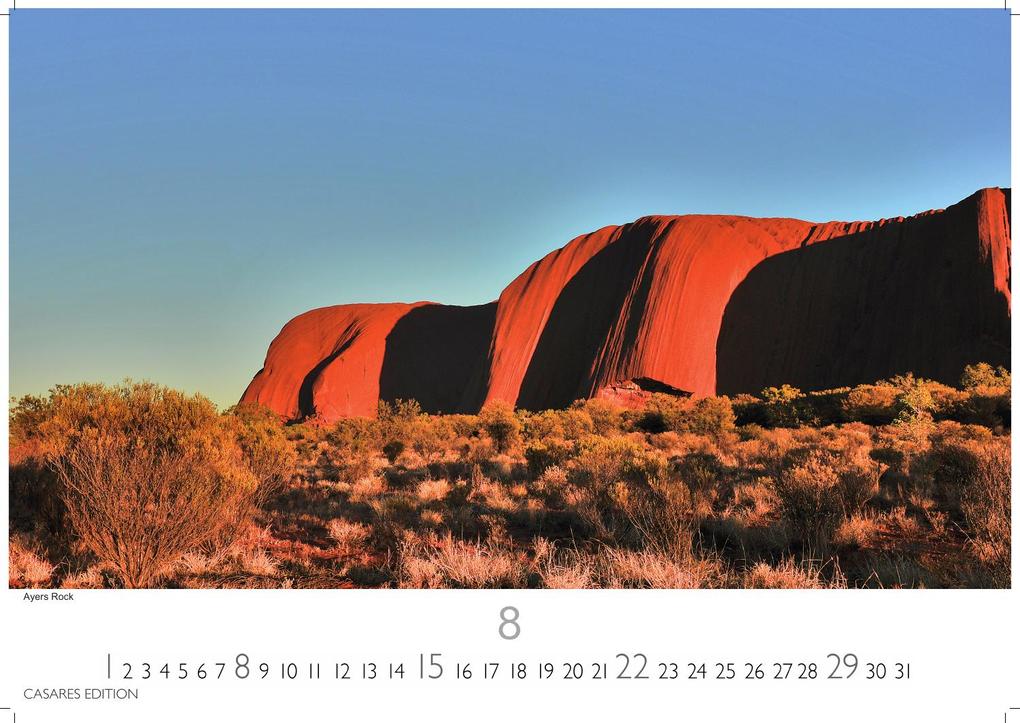 Weitere Ansicht: Australien Kalender 2027 - Wandkalender | Fotokalender Ozeanien 24x35cm - 12 atemberaubende Landschaften aus Down Under, perfekt als Geschenk & Wanddeko