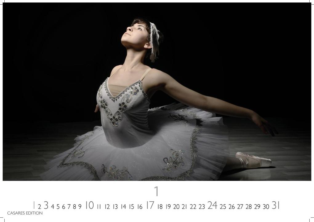 Weitere Ansicht: Ballett Kalender 2027 - Wandkalender | Fotokalender | Tanzkalender Kunst 24x35cm - Eleganter Ballett - Ästhetik & Ballettkunst für jeden Monat.