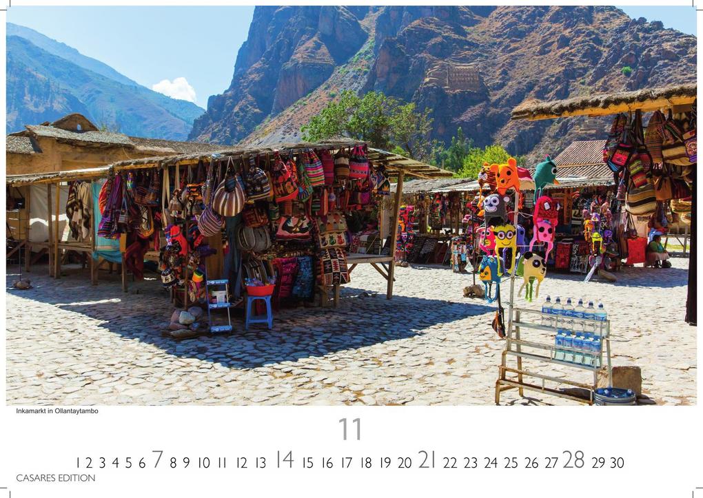 Weitere Ansicht: Peru Kalender 2027 - Wandkalender | Fotokalender Südamerika 35x50cm - Atemberaubende Landschaften und Kultur von Machu Picchu bis Anden, ideal als Geschenk & Deko