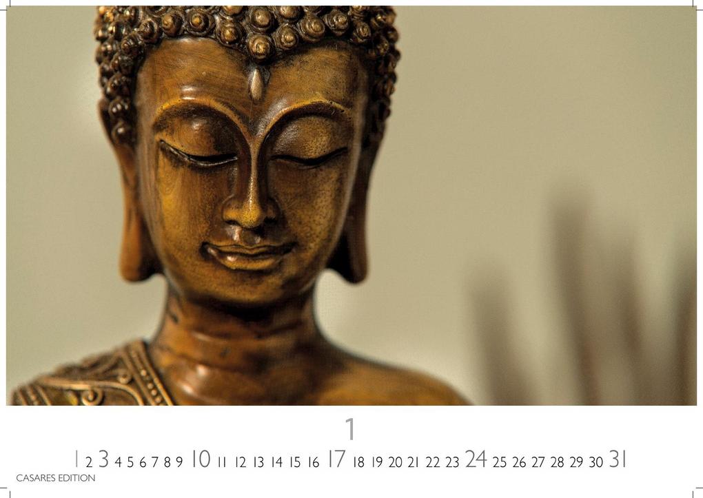 Weitere Ansicht: Buddhas Kalender 2027 - Wandkalender | Fotokalender Asien 24x35cm -Spirituelle Abbildungen Buddhas | Perfekt für Meditation & Raumdekoration