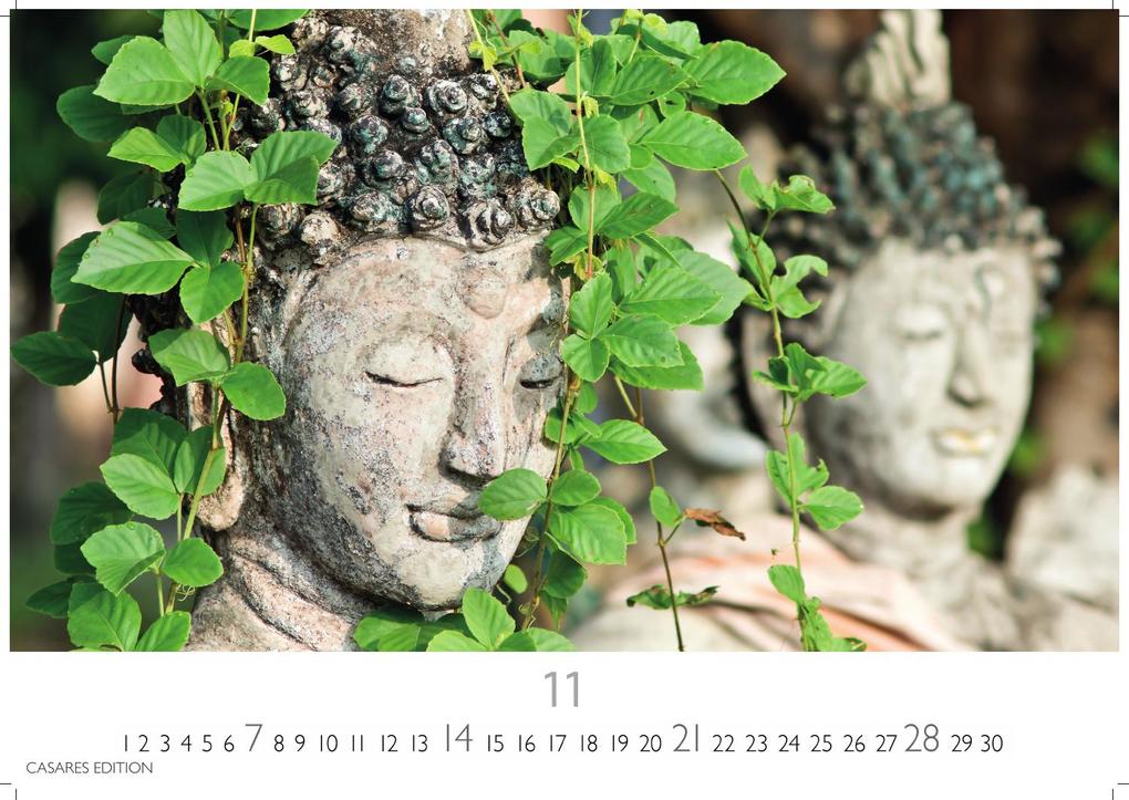 Weitere Ansicht: Buddhas Kalender 2027 - Wandkalender | Fotokalender Asien 24x35cm -Spirituelle Abbildungen Buddhas | Perfekt für Meditation & Raumdekoration