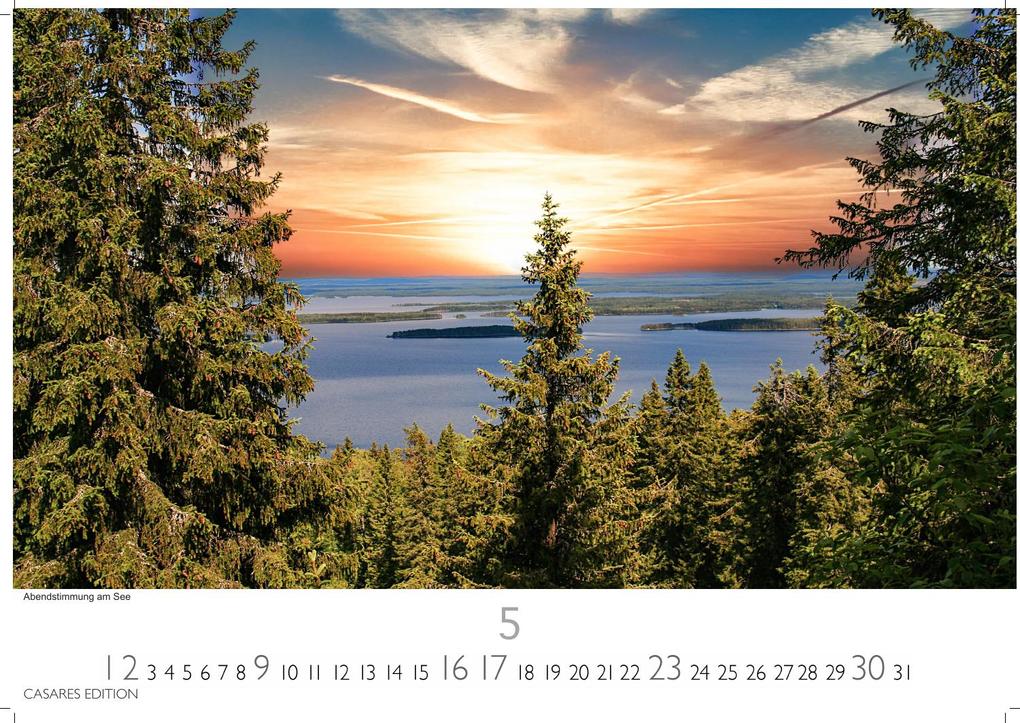 Weitere Ansicht: Finnland Kalender 2027 - Wandkalender | Fotokalender Nordeuropa 35x50cm Grosses Format - mit beeindruckenden Naturaufnahmen aus Finnland