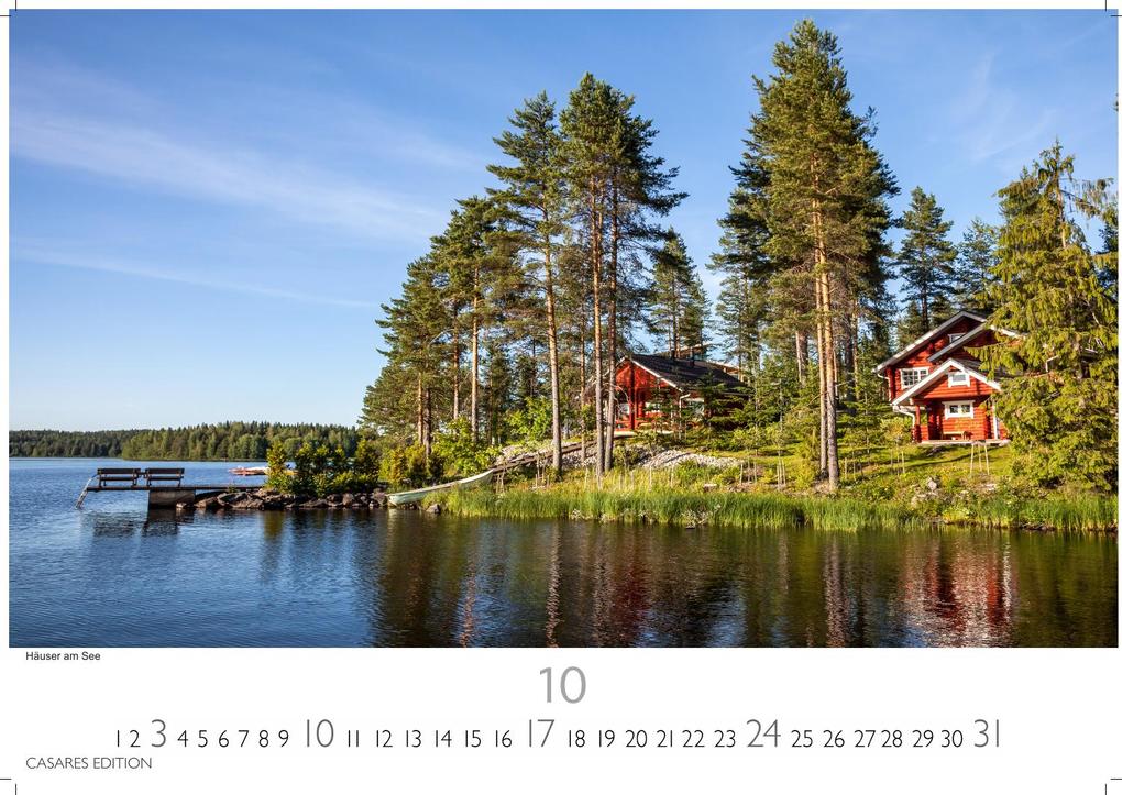 Weitere Ansicht: Finnland Kalender 2027 - Wandkalender | Fotokalender Nordeuropa 35x50cm Grosses Format - mit beeindruckenden Naturaufnahmen aus Finnland