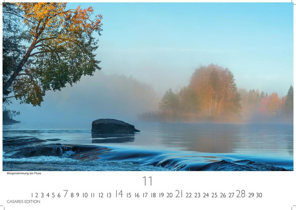 Weitere Ansicht: Finnland Kalender 2027 - Wandkalender | Fotokalender Nordeuropa 35x50cm Grosses Format - mit beeindruckenden Naturaufnahmen aus Finnland