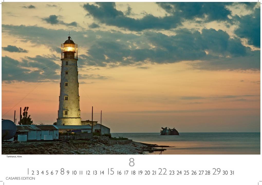 Weitere Ansicht: Leuchttürme Kalender 2027 - Wandkalender | Fotokalender Naturkalender Großformat 35x50cm - mit beeindruckenden Fotografien von Leuchttürmen weltweit.