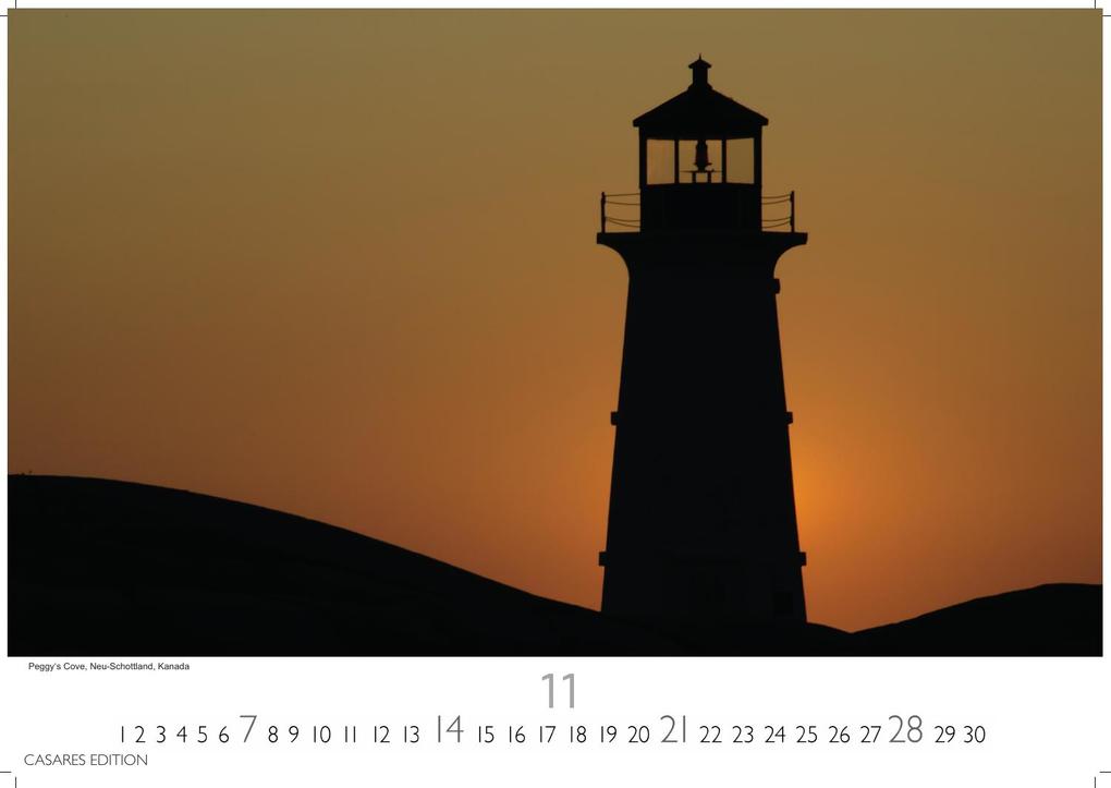 Weitere Ansicht: Leuchttürme Kalender 2027 - Wandkalender | Fotokalender Naturkalender Großformat 35x50cm - mit beeindruckenden Fotografien von Leuchttürmen weltweit.
