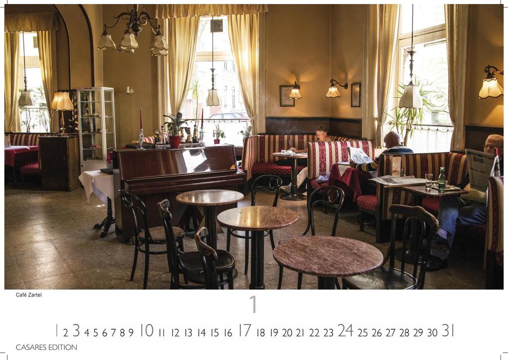 Weitere Ansicht: Wiener Caféhaus Kultur Kalender 2027 - Wandkalender | Fotokalender| Österreich Kalender | Alpenländer 24x35cm | Historische & Kulturelle Kaffeehaus Motive | . & Geschenkidee | H. W. Schawe