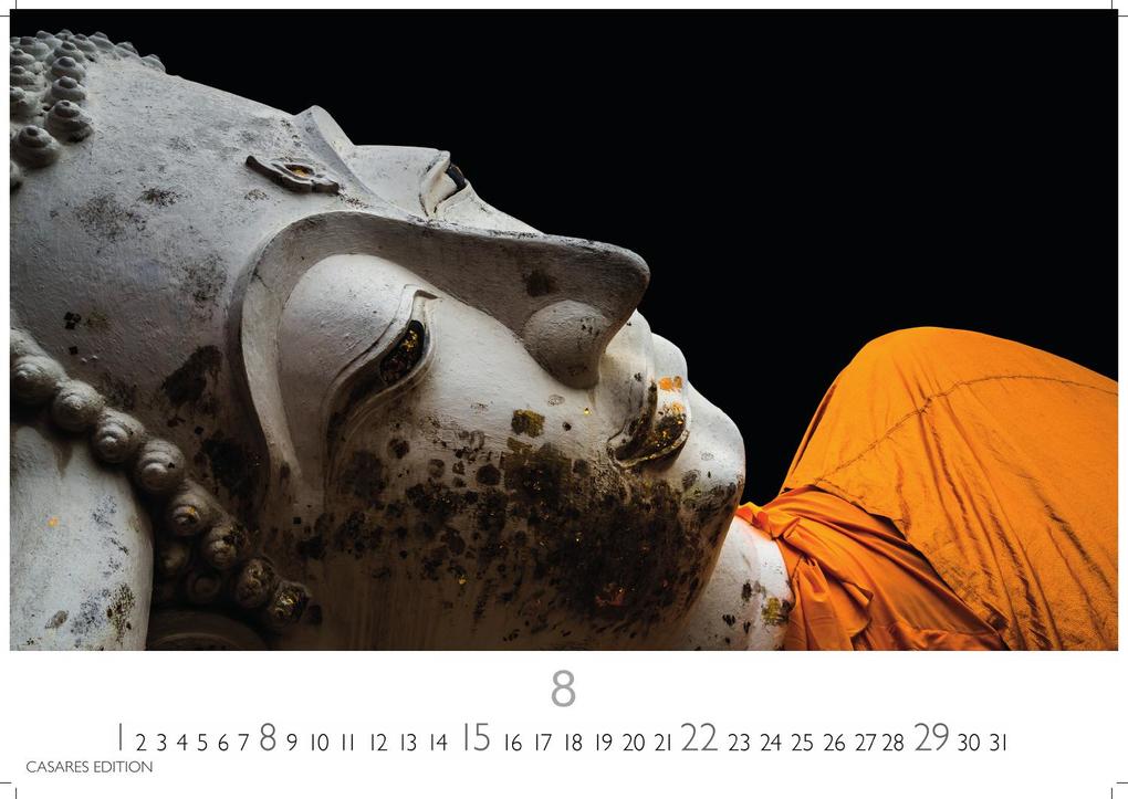Weitere Ansicht: Buddhas Kalender 2027 - Wandkalender | Fotokalender Asien 35x50cm | Spirituelle Abbildungen Buddhas | Perfekt für Meditation & Raumdekoration