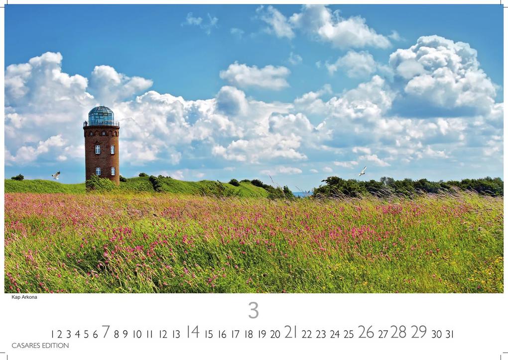 Weitere Ansicht: Rügen Kalender 2027 - Wandkalender | Fotokalender Deutschland 24x35cm |mit stimmungsvollen Bildern von Kreidefelsen, Stränden, Ostseebädern und Naturparadiesen