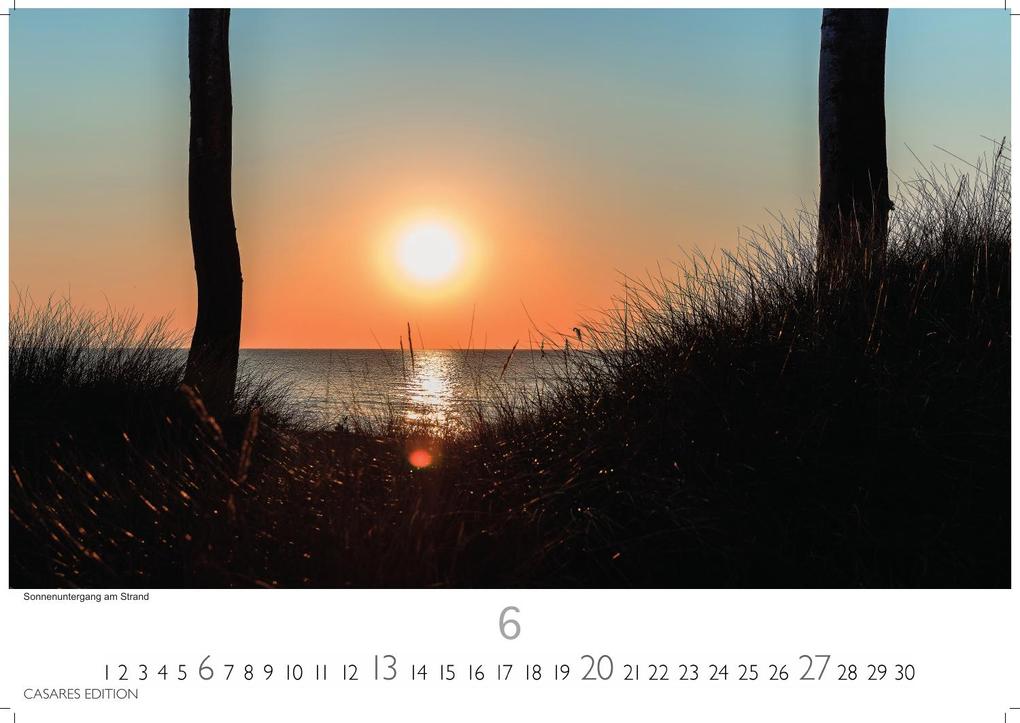 Weitere Ansicht: Rügen Kalender 2027 - Wandkalender | Fotokalender Deutschland 24x35cm |mit stimmungsvollen Bildern von Kreidefelsen, Stränden, Ostseebädern und Naturparadiesen