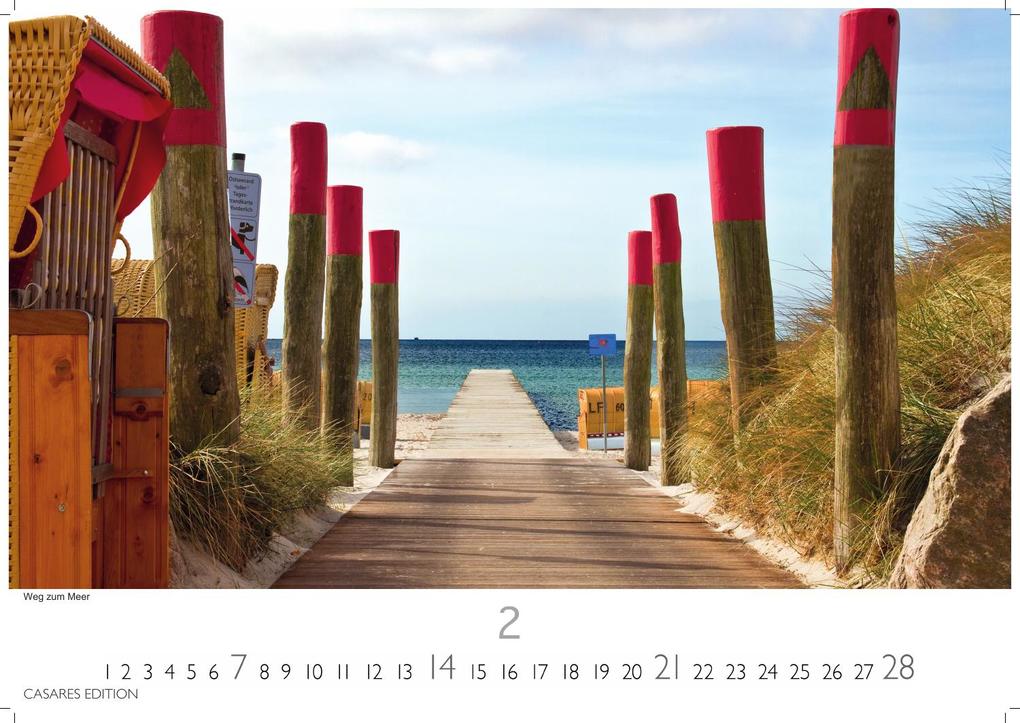 Weitere Ansicht: Ostseeküste Kalender 2027 - Wandkalender | Fotokalender Deutschland 24x35cm | Stimmungsvolle Küstenmomente im Ostseeküste - 12 faszinierende Ansichten von Meer und Natur