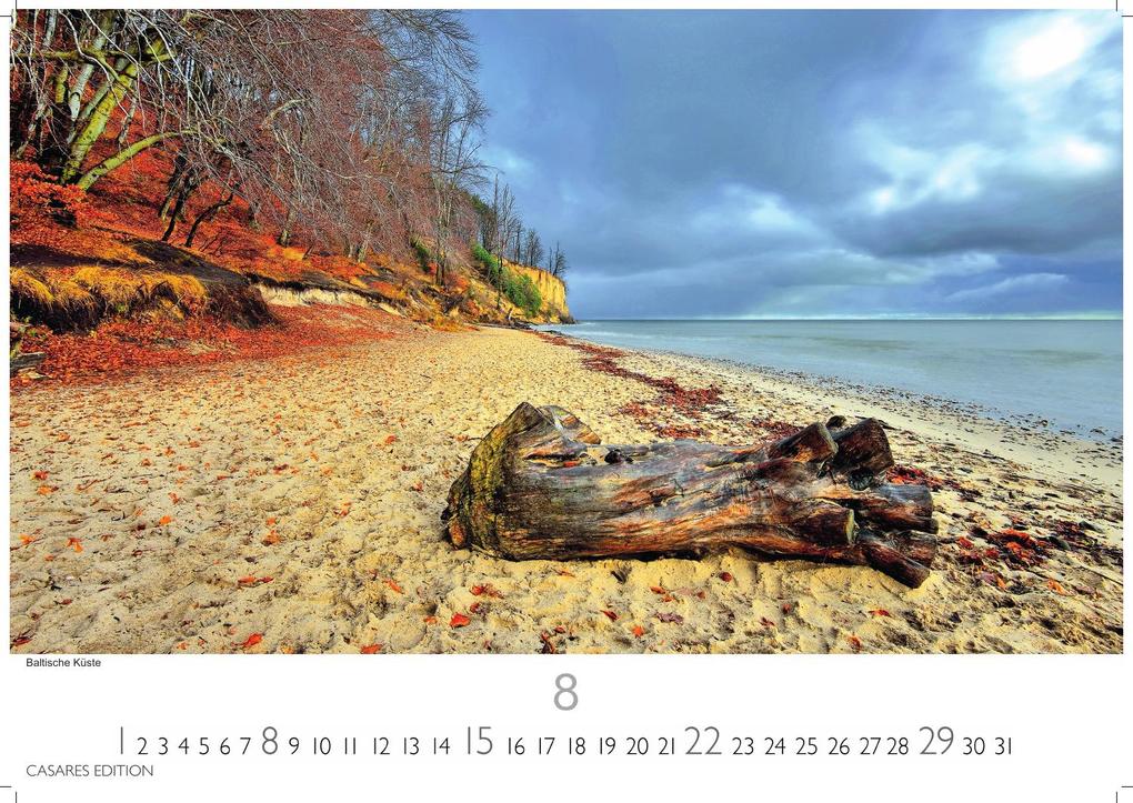 Weitere Ansicht: Ostseeküste Kalender 2027 - Wandkalender | Fotokalender Deutschland 24x35cm | Stimmungsvolle Küstenmomente im Ostseeküste - 12 faszinierende Ansichten von Meer und Natur