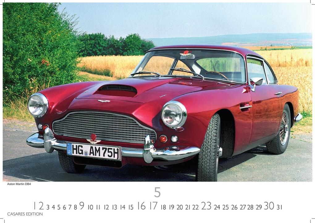 Weitere Ansicht: British Classic Cars Kalender 2027 - Wandkalender | Fotokalender Englische Oldtimer 24x35cm - Eleganz der Britischen Oldtimer