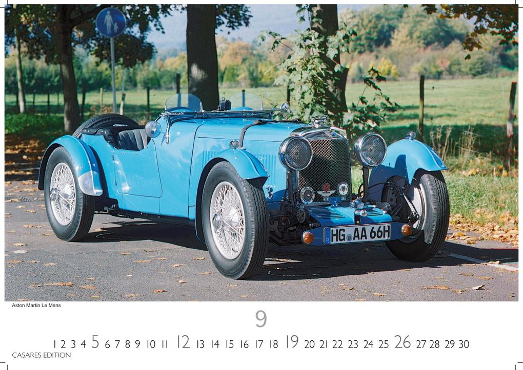 Weitere Ansicht: British Classic Cars Kalender 2027 - Wandkalender | Fotokalender Englische Oldtimer 24x35cm - Eleganz der Britischen Oldtimer