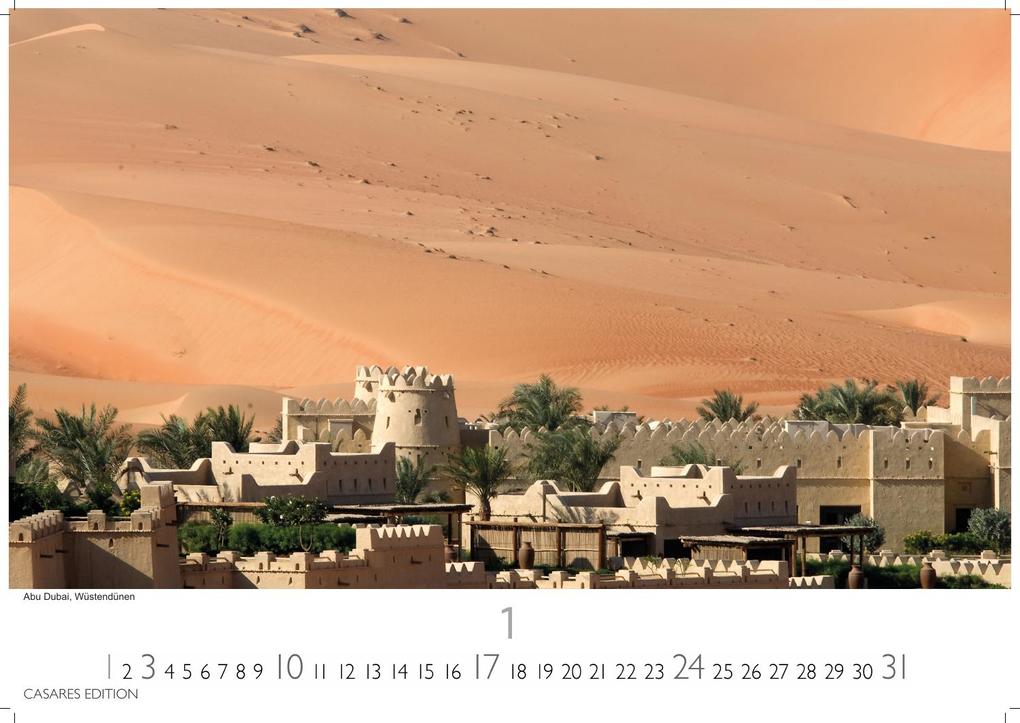 Weitere Ansicht: Dubai/Abu Dhabi Kalender 2027 - Wandkalender | Fotokalender Orient 24x35 cm - . mit atemberaubenden Bildern - Perfekt für Dubai Fans & Reiseliebhaber
