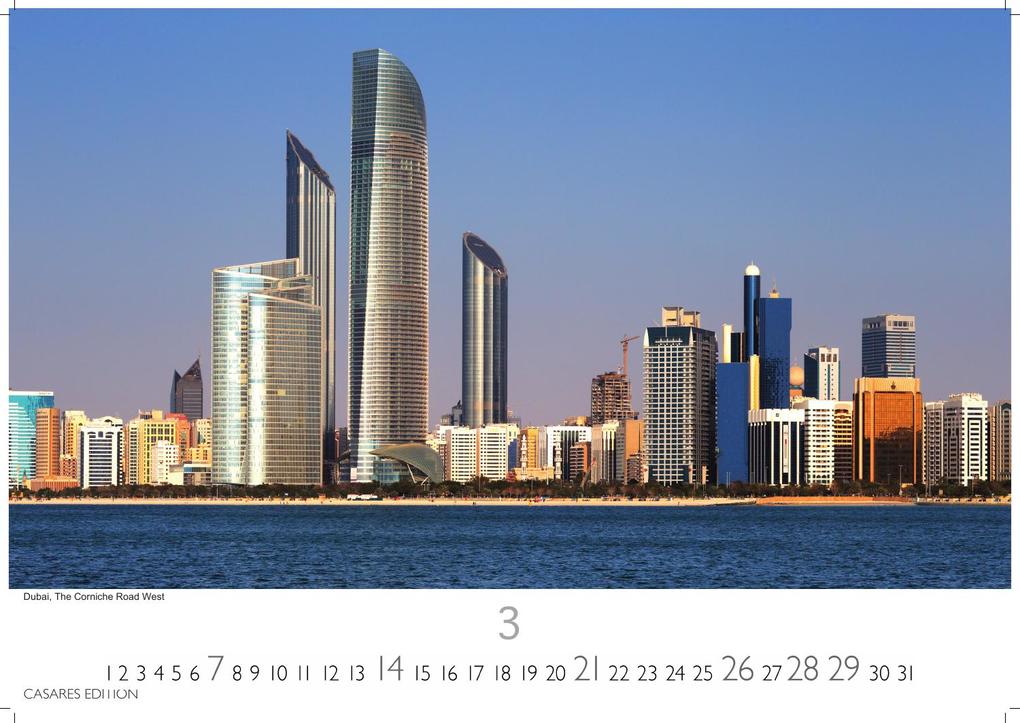 Weitere Ansicht: Dubai/Abu Dhabi Kalender 2027 - Wandkalender | Fotokalender Orient 24x35 cm - . mit atemberaubenden Bildern - Perfekt für Dubai Fans & Reiseliebhaber
