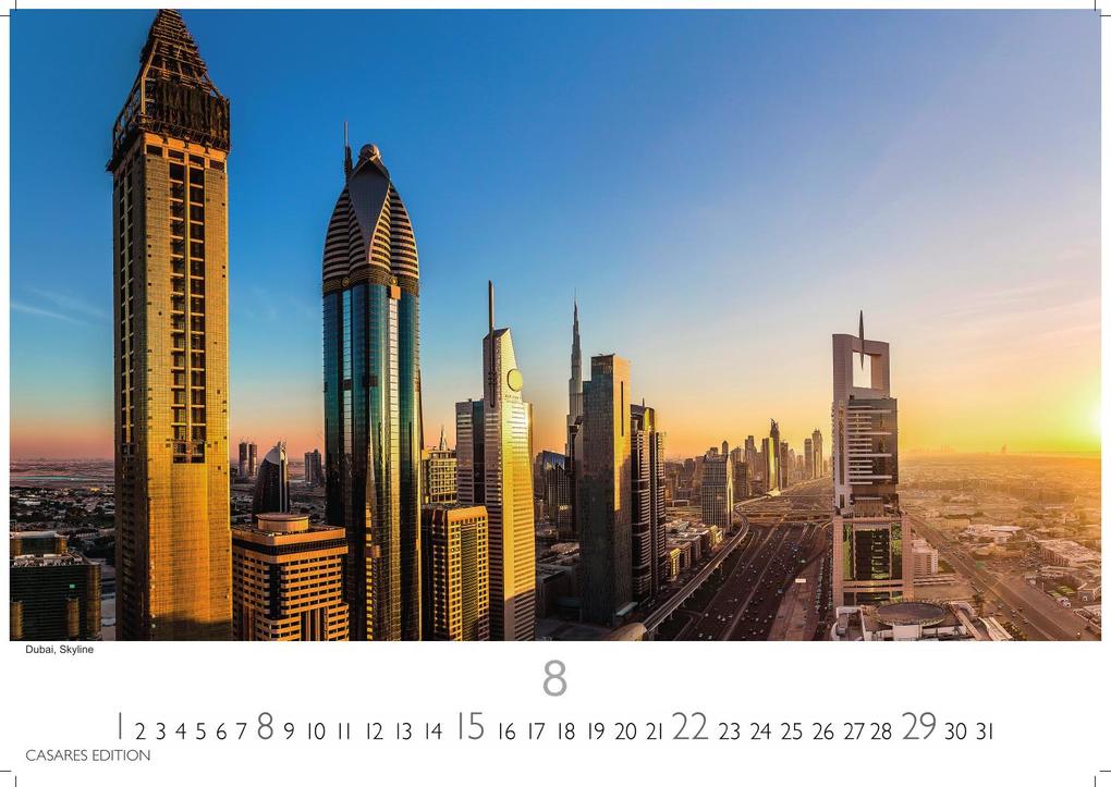 Weitere Ansicht: Dubai/Abu Dhabi Kalender 2027 - Wandkalender | Fotokalender Orient 24x35 cm - . mit atemberaubenden Bildern - Perfekt für Dubai Fans & Reiseliebhaber