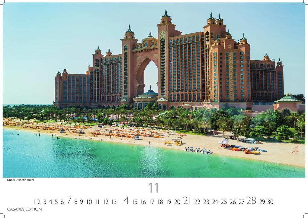 Weitere Ansicht: Dubai/Abu Dhabi Kalender 2027 - Wandkalender | Fotokalender Orient 24x35 cm - . mit atemberaubenden Bildern - Perfekt für Dubai Fans & Reiseliebhaber