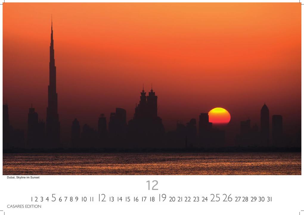 Weitere Ansicht: Dubai/Abu Dhabi Kalender 2027 - Wandkalender | Fotokalender Orient 24x35 cm - . mit atemberaubenden Bildern - Perfekt für Dubai Fans & Reiseliebhaber