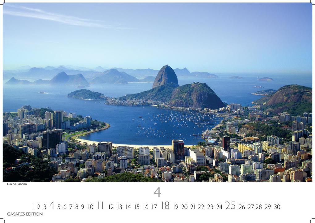 Weitere Ansicht: Brasilien Kalender 2027 - Wandkalender | Fotokalender Südamerika 24x35cm - Bildkalender mit beeindruckenden Fotos von Regenwald, Küste & Metropolen für Fernweh & Fans